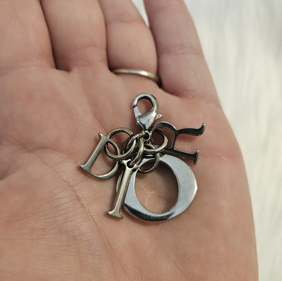 Dior 'Lady Dior' Silver Toned Charm (EUC) - Picture 3 of 8